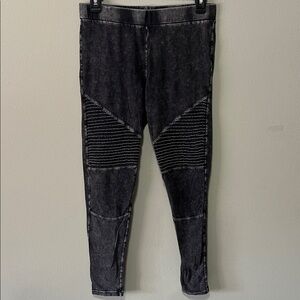 H&M Black Panel Leggings